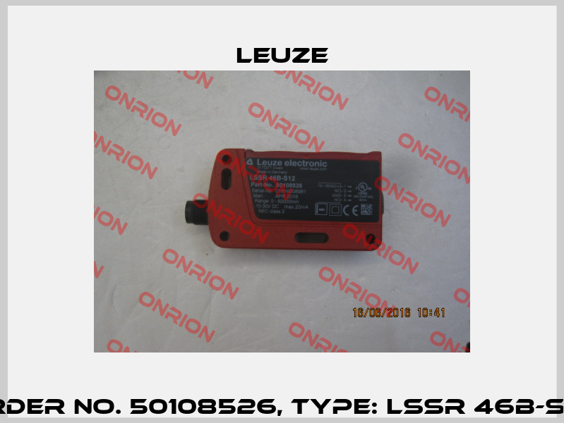 Order No. 50108526, Type: LSSR 46B-S12  Leuze