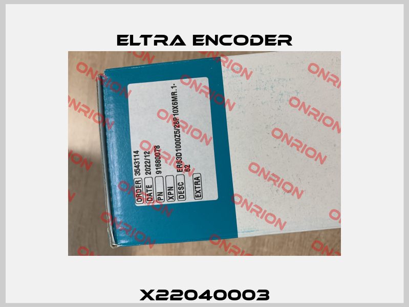 X22040003 Eltra Encoder