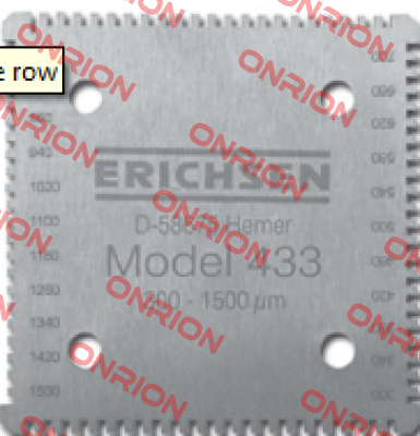 01690131 / Model 433 Erichsen