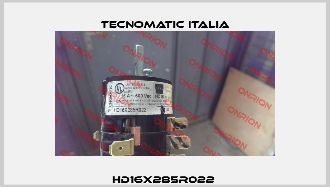 HD16X285R022  Tecnomatic Italia
