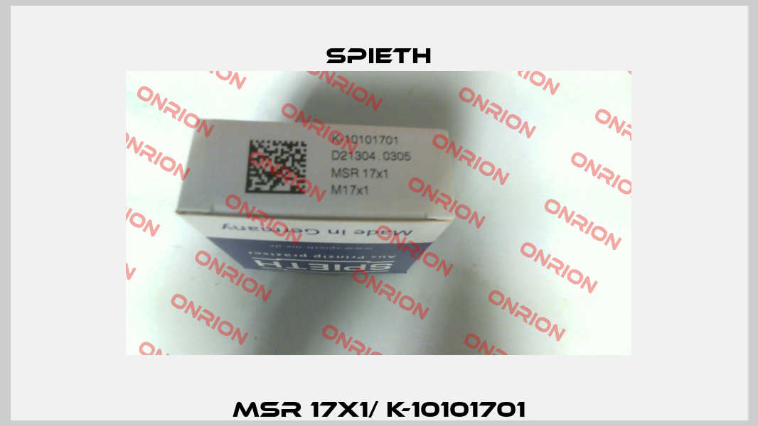MSR 17x1/ K-10101701 Spieth
