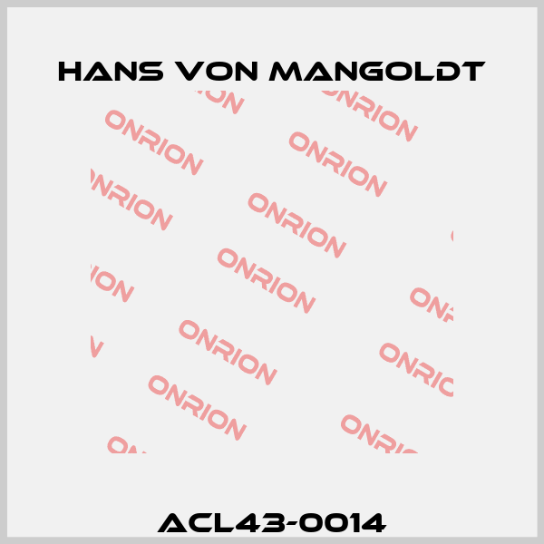 ACL43-0014 Hans von Mangoldt
