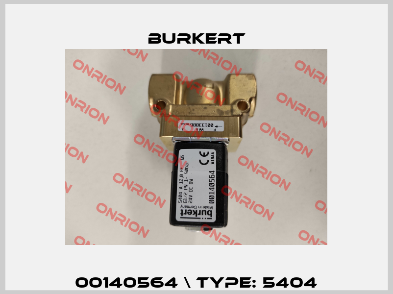 00140564 \ Type: 5404 Burkert