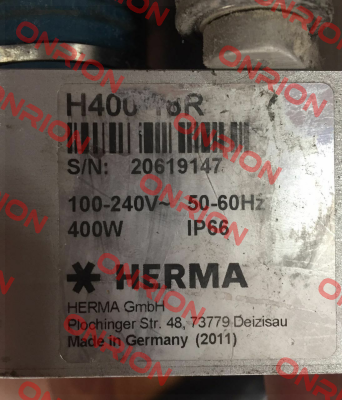 spare part for H400-16R  Herma