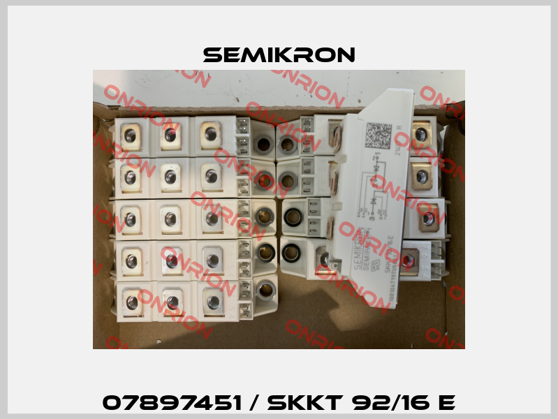 07897451 / SKKT 92/16 E Semikron