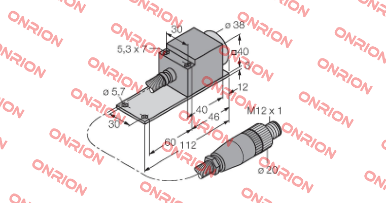 NI25-CQP40/S1102 5M Turck