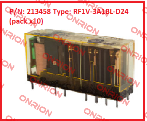 P/N: 213458 Type: RF1V-3A1BL-D24 (pack x10) Idec