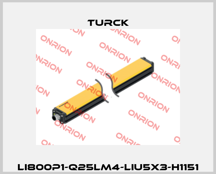 LI800P1-Q25LM4-LIU5X3-H1151 Turck