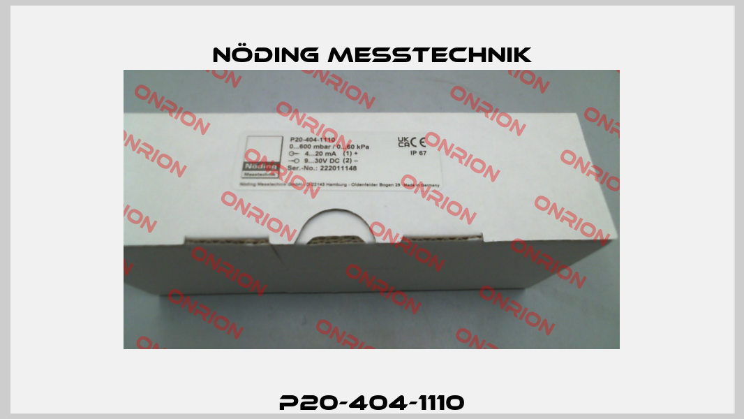 P20-404-1110 Nöding Messtechnik