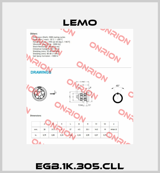 EGB.1K.305.CLL Lemo