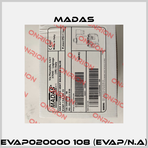 EVAP020000 108 (EVAP/N.A) Madas