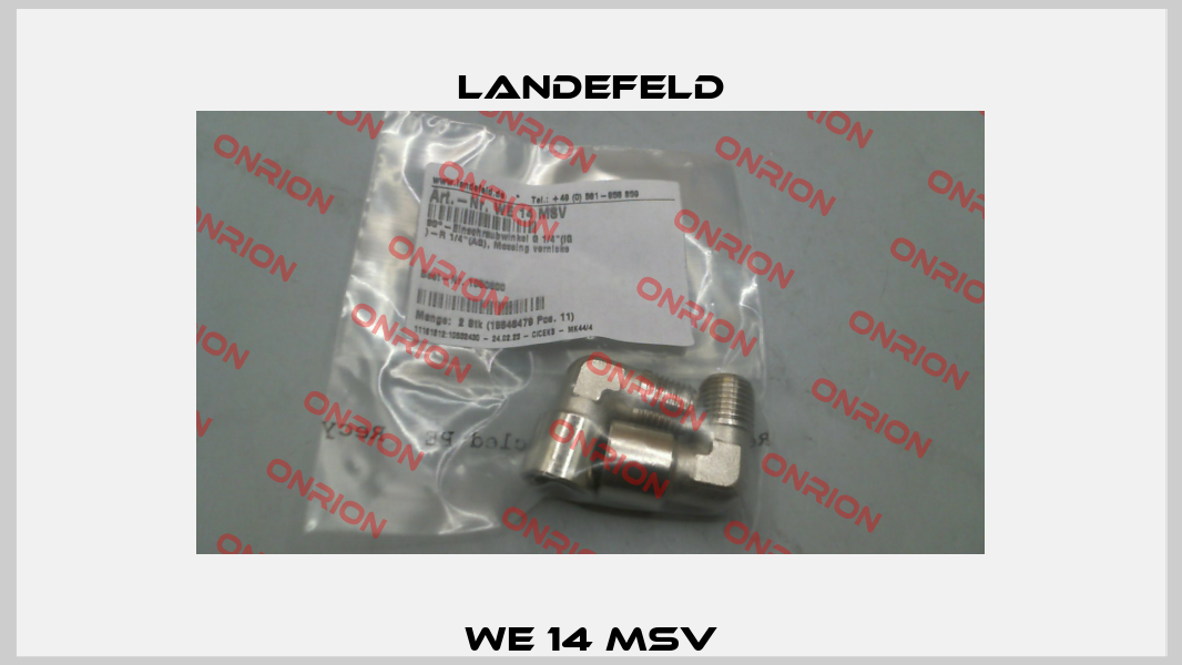 WE 14 MSV Landefeld