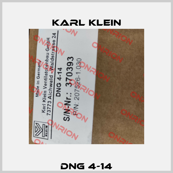 DNG 4-14 Karl Klein