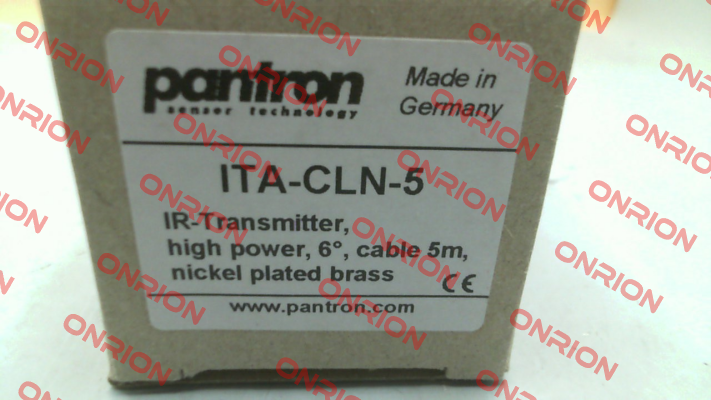 p/n: 9SIT002, Type: ITA-CLN-5 Pantron