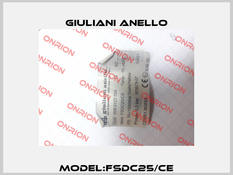 Model:FSDC25/CE Giuliani Anello