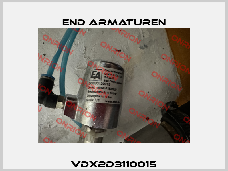 VDX2D3110015 End Armaturen