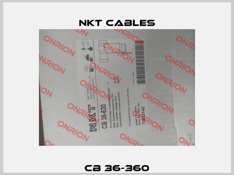 CB 36-360 NKT Cables