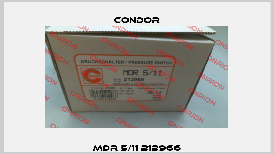 MDR 5/11 212966 Condor