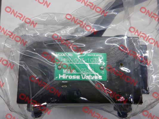 HBV-G03-1032 Hirose Valve