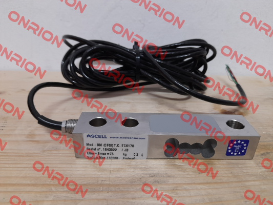 104750IP67 / CFSI 75kg Ascell Sensor