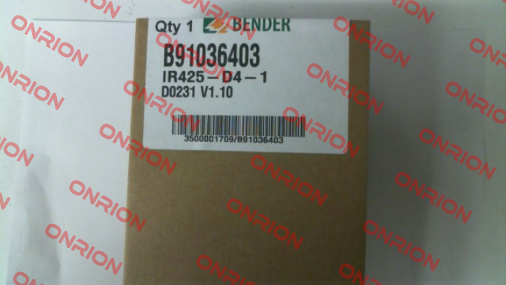 p/n: B91036403, Type: IR425-D4-1 Bender