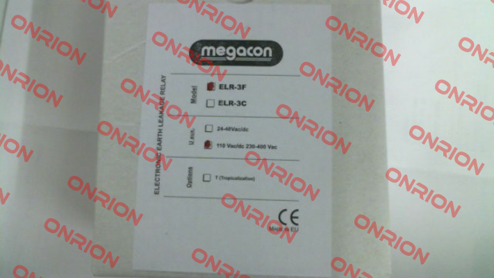 ELR-3F110/400V (604038) Megacon