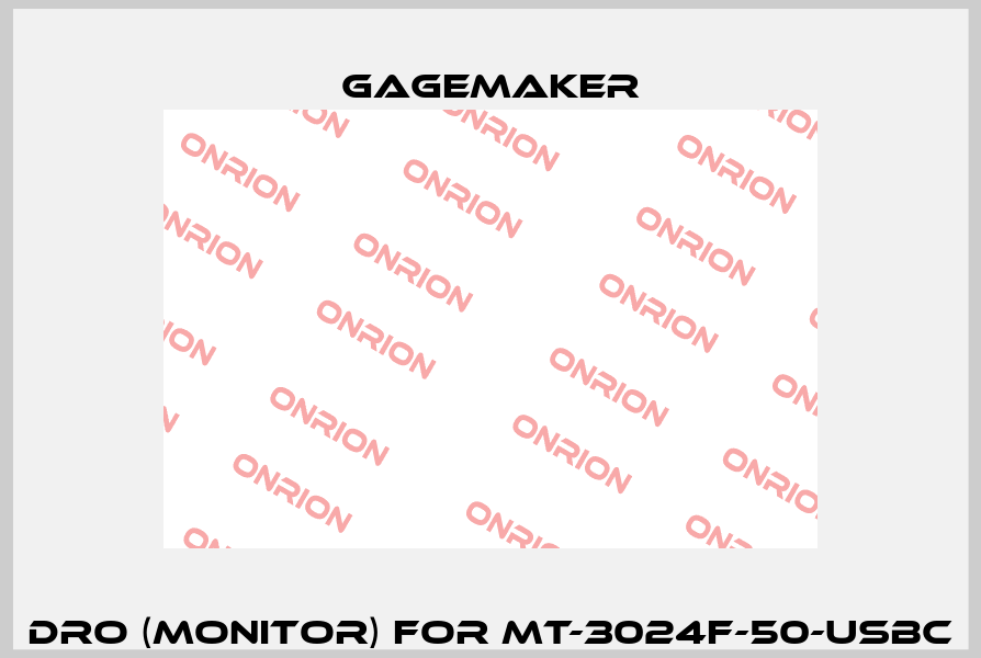 DRO (monitor) for MT-3024F-50-USBC Gagemaker