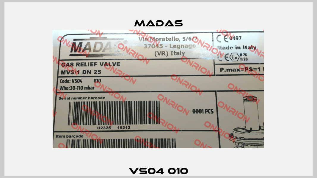 VS04 010 Madas