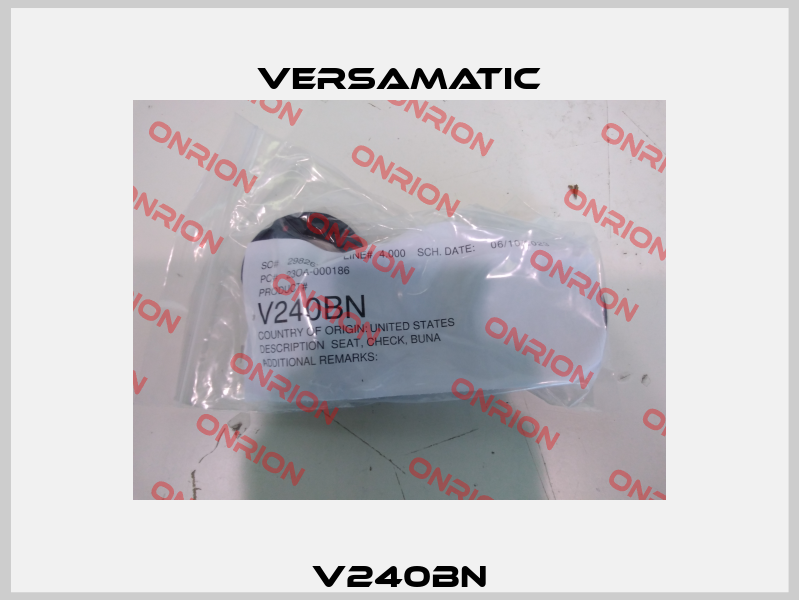 V240BN VersaMatic